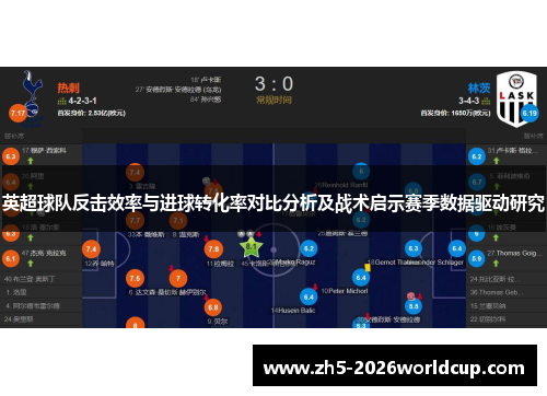 英超球队反击效率与进球转化率对比分析及战术启示赛季数据驱动研究